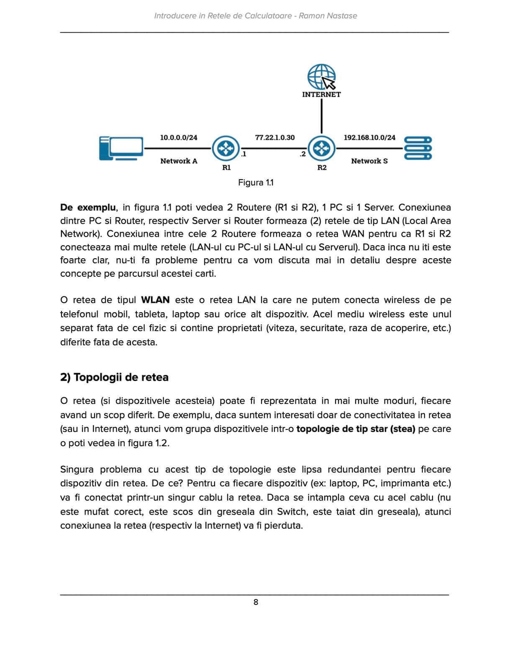 [Precomandă] Cartea de Rețele de Calculatoare by Ramon Năstase
