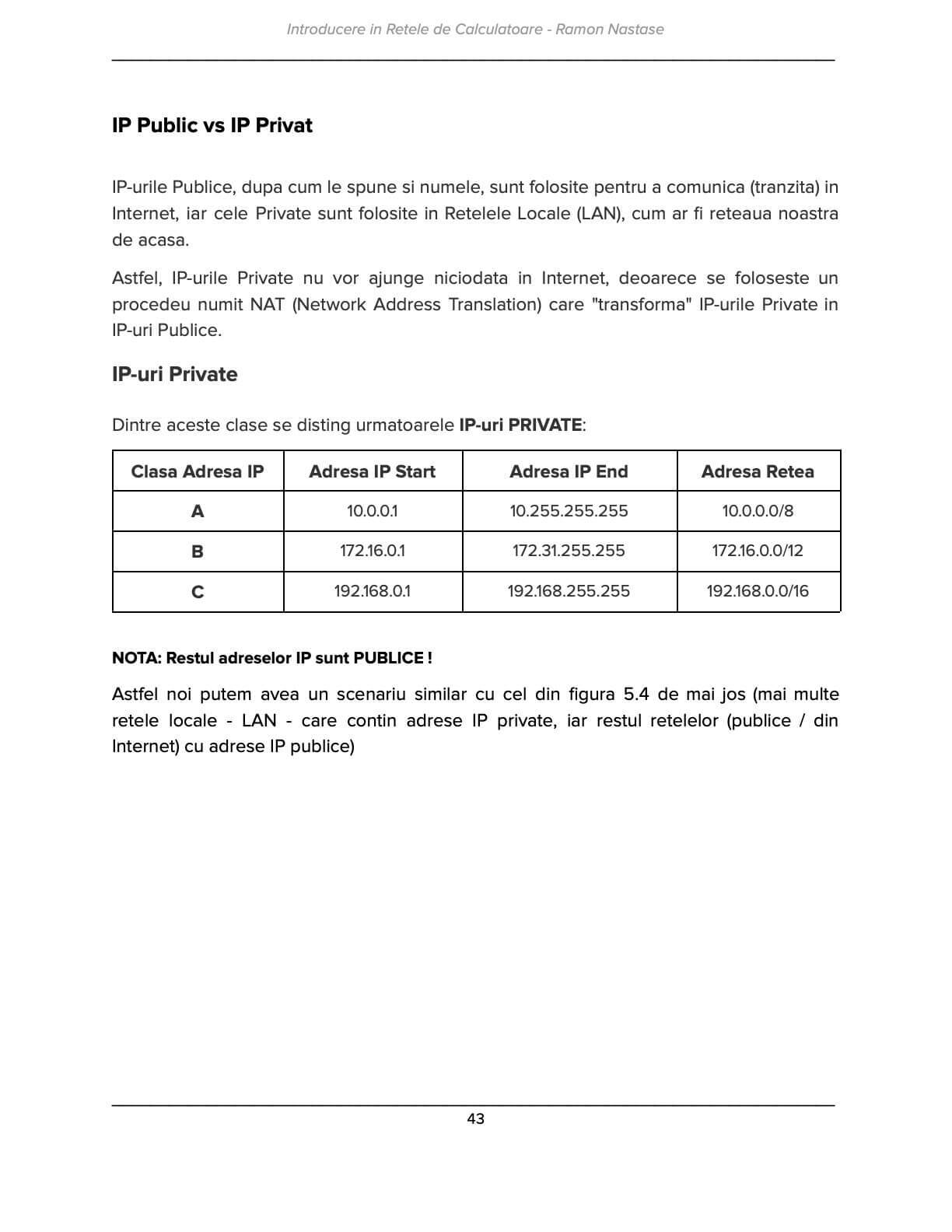 [Precomandă] Cartea de Rețele de Calculatoare by Ramon Năstase